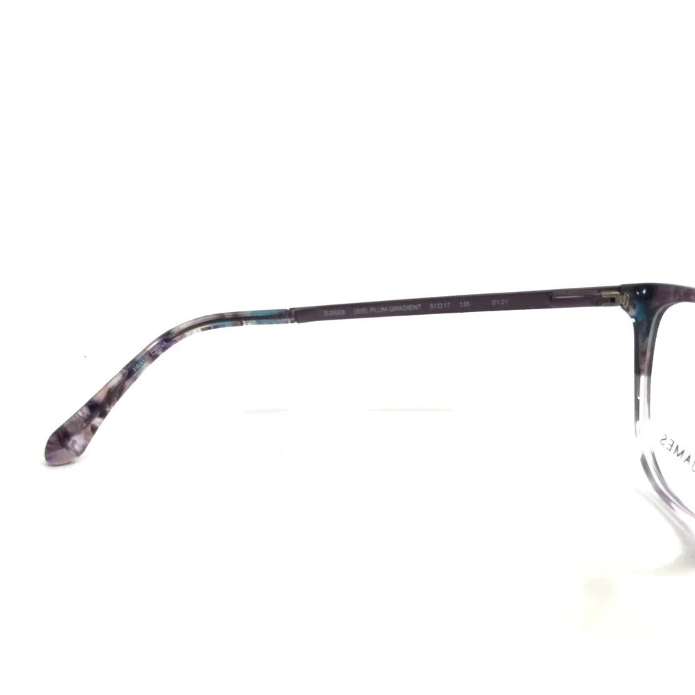 Draper James Eyeglasses Frames DJ5008 505 PLUM GRADIENT Blue Cat Eye 51-17-135